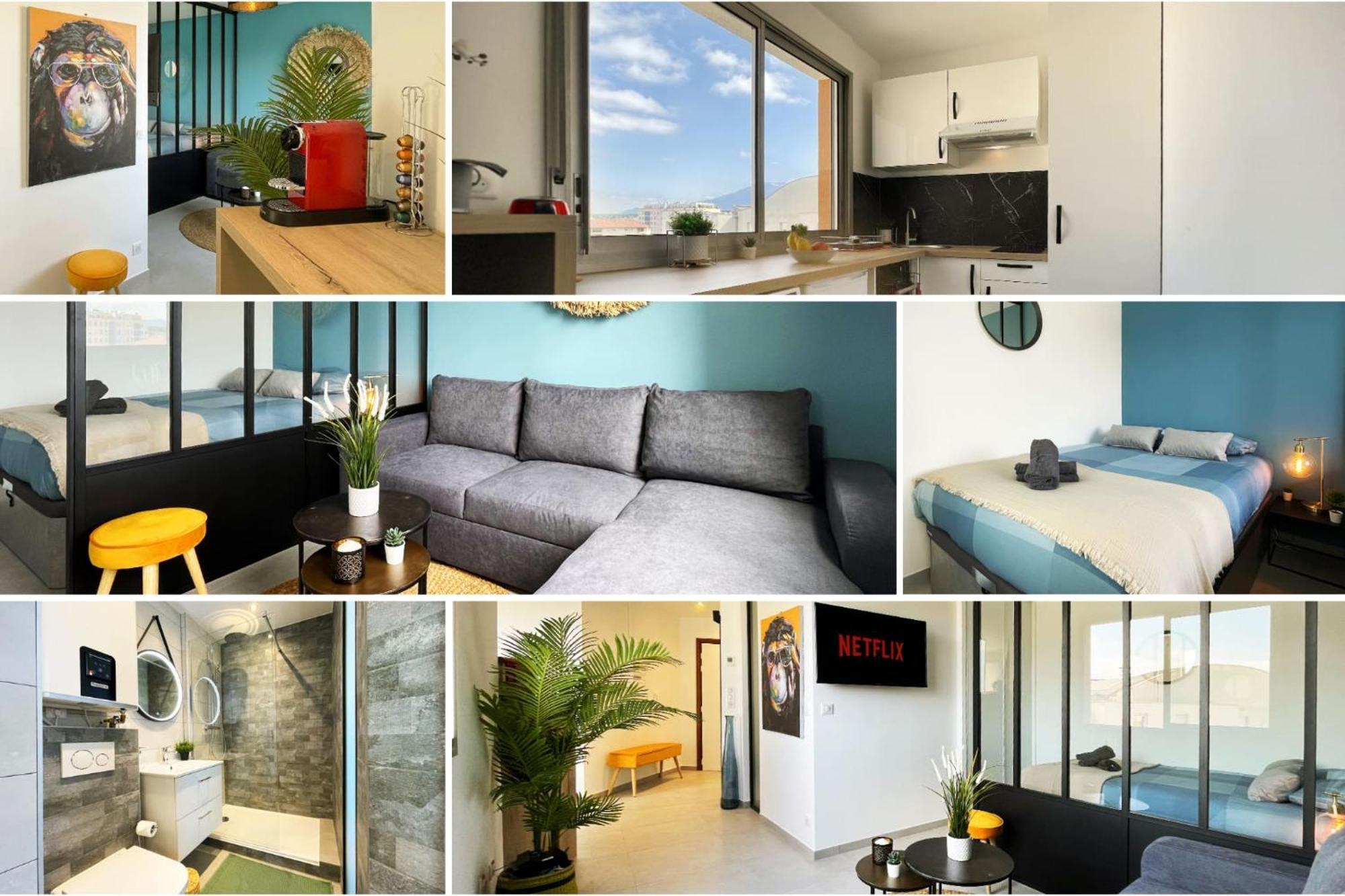 Homey Superchill - Appartement Moderne Et Tout Equipe - Netflix Et Wifi Inclus - Situe En Hyper-Centre - Proche Geneve Аннемас Экстерьер фото